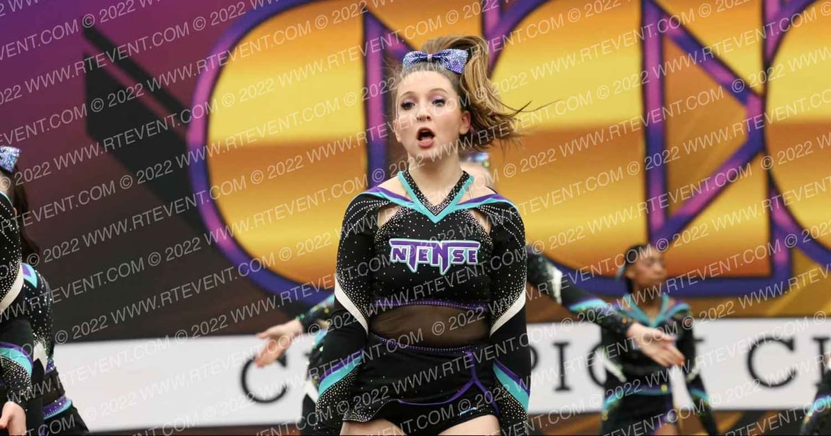 Ntense Cheer Vortex · Red Hot Cheer and Dance Competition