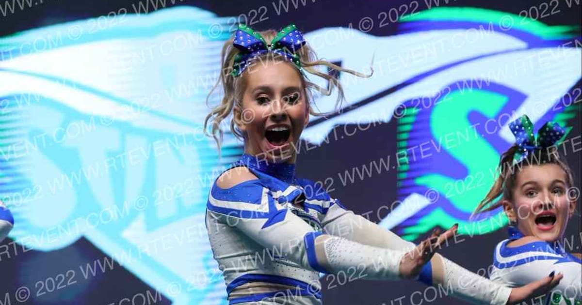 The Stingray Allstars Green · Cheersport Super Nationals