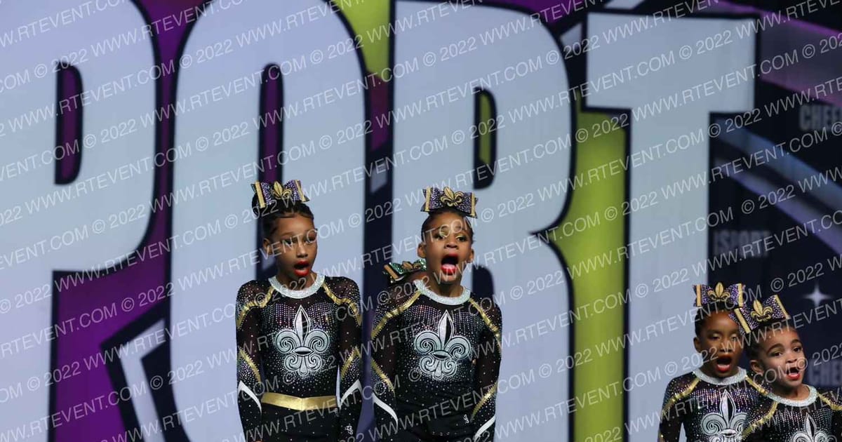Bayou Athletics YOUTH BLUES · Cheersport Super Nationals