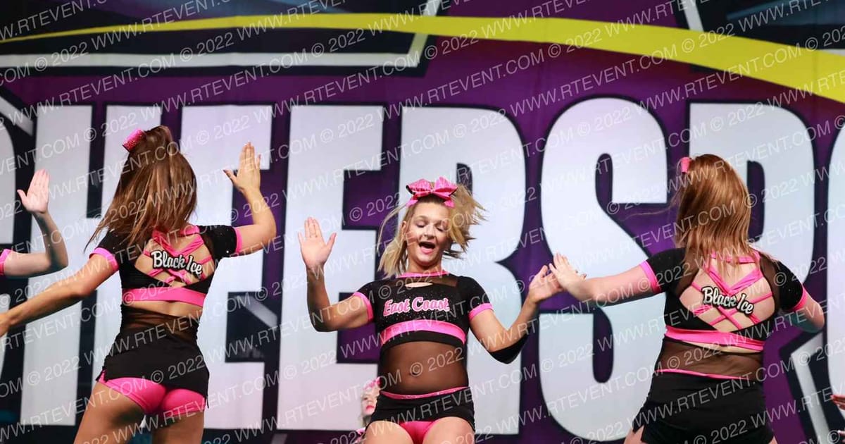 East Coast Extreme Allstars Black Ice · Cheersport Super Nationals