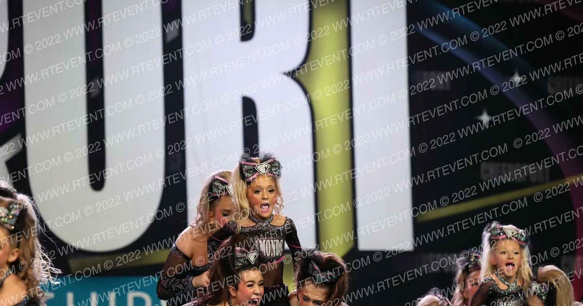 Diamonds All Stars Junior black · Cheersport Super Nationals
