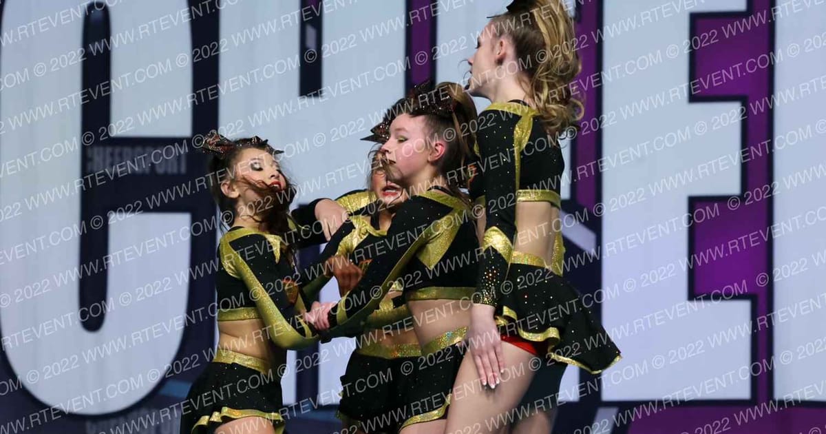 Amped Up Athletics SENIOR SMOKE · Cheersport Super Nationals