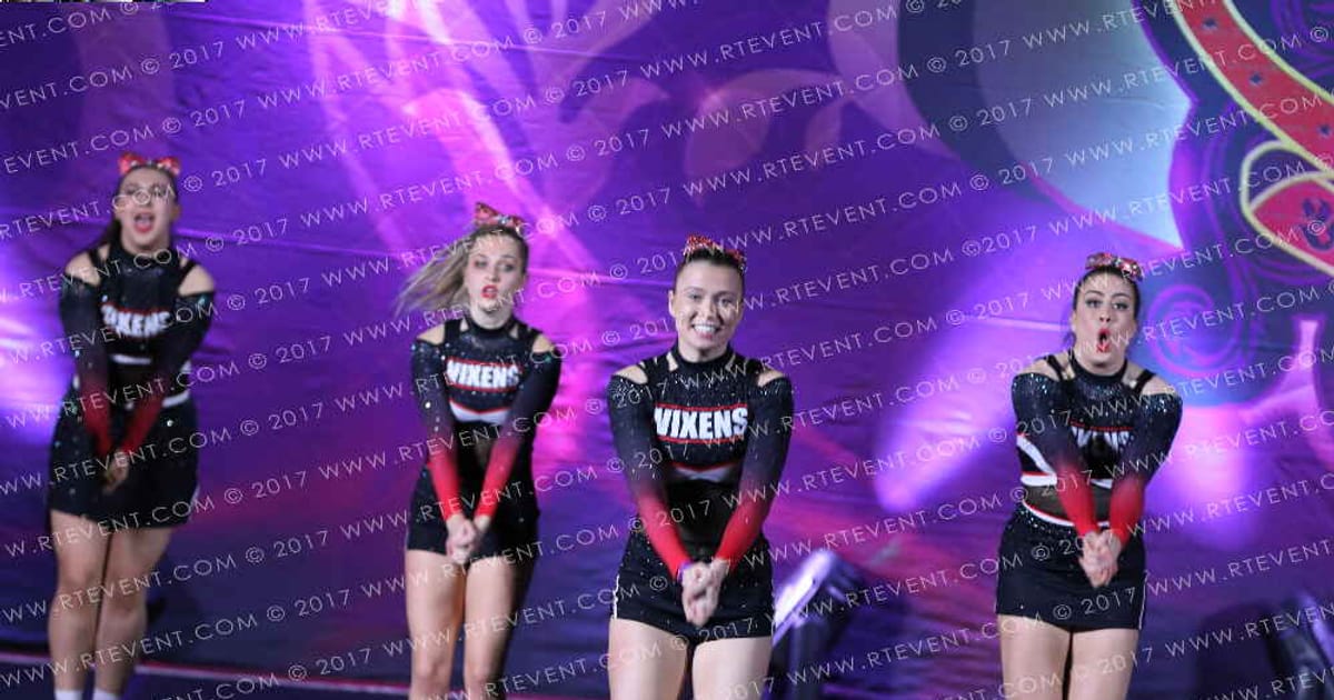 Chester Vixens Small University All Girl Level 1 · Heart of London University Nationals