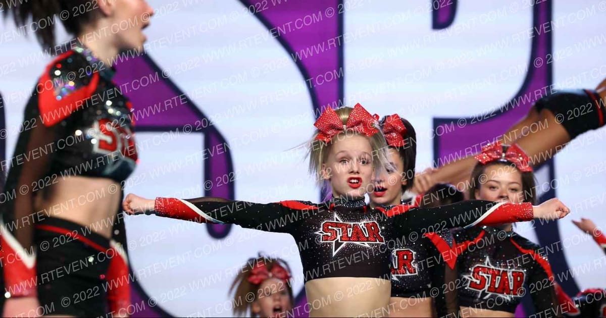 Star Athletics White · Cheersport Super Nationals