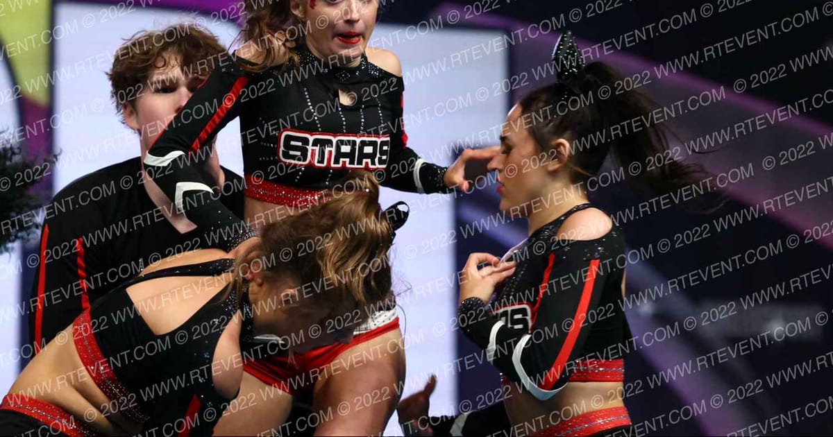 National Stars Dark Matter · Cheersport Super Nationals