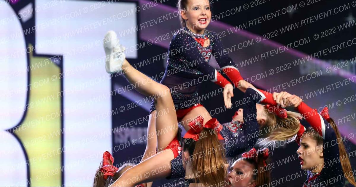 Cheer Express Allstars Red Reign · Cheersport Super Nationals