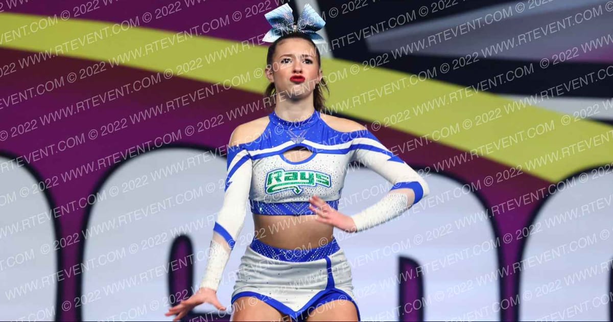 The Stingray Allstars Navy · Cheersport Super Nationals