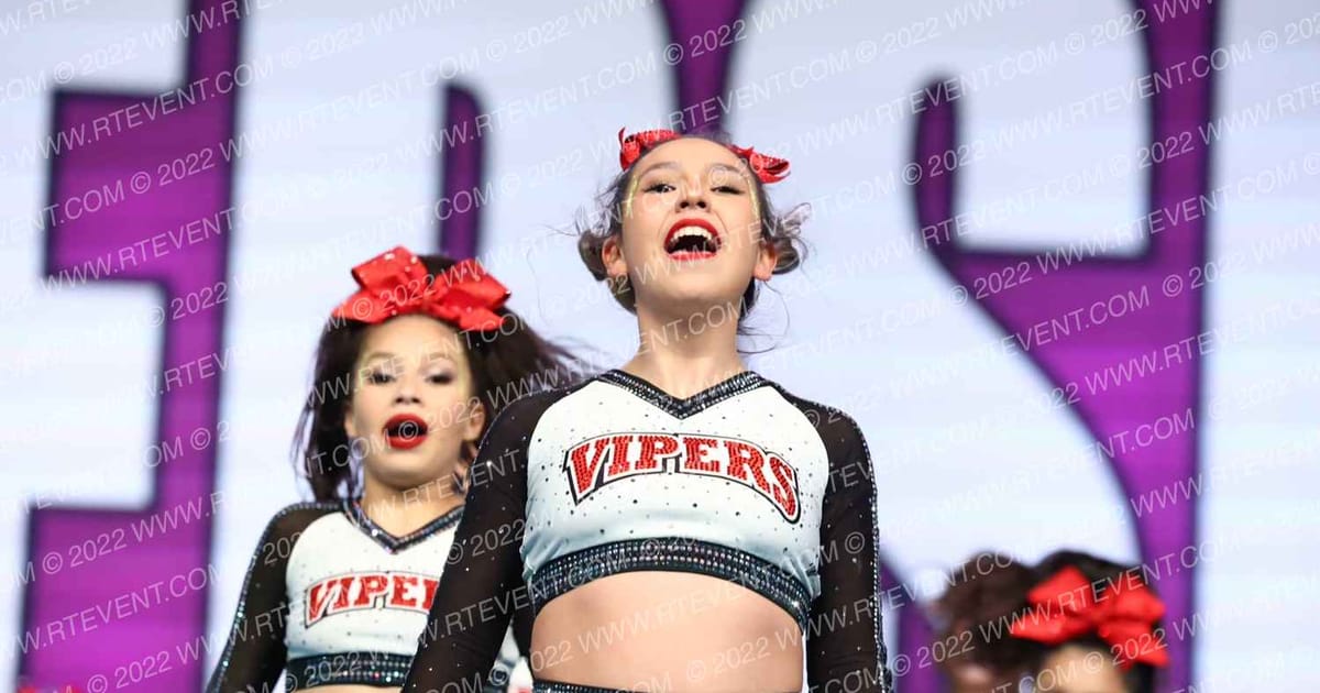 Stars Vipers Fierce Boas · Cheersport Super Nationals