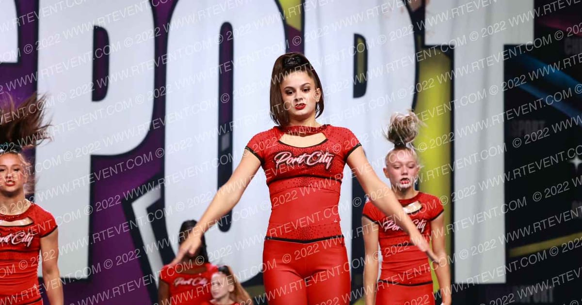 Port City Athletics Sandstorm · Cheersport Super Nationals