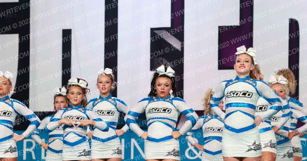 SoCo Intensity Sapphire · Cheersport Super Nationals