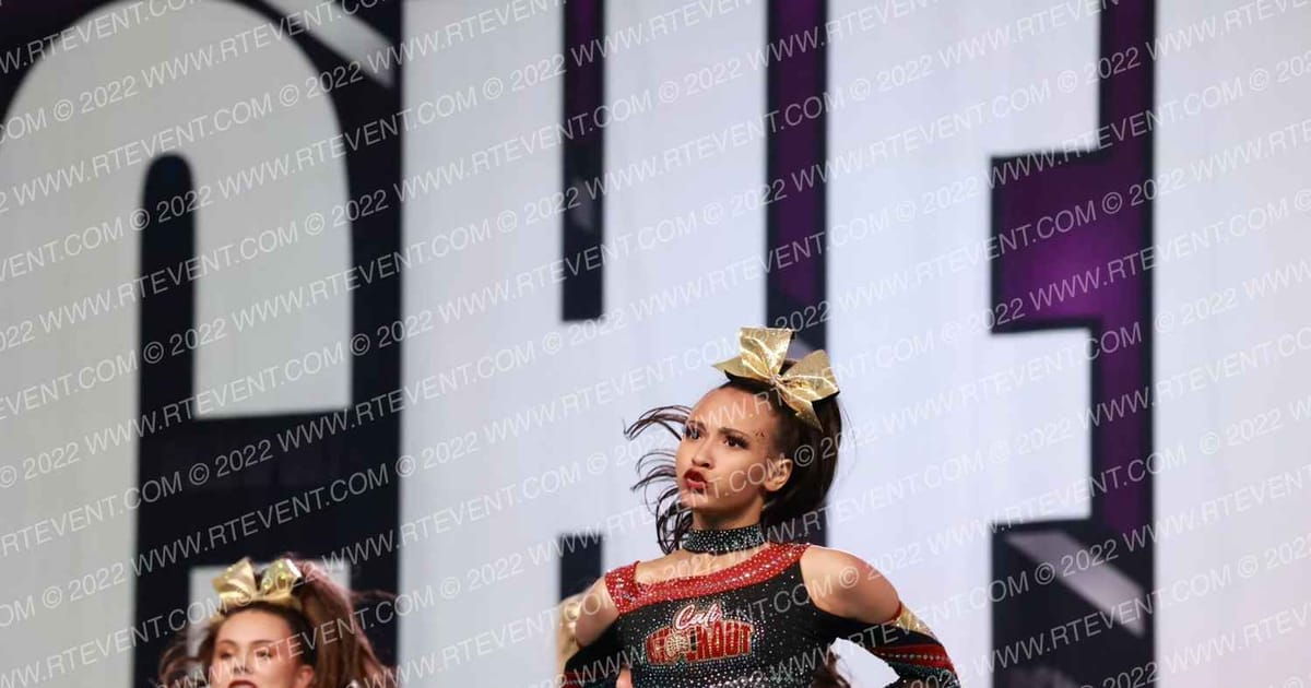 Cali Knockout Cheer Blackout · Cheersport Super Nationals