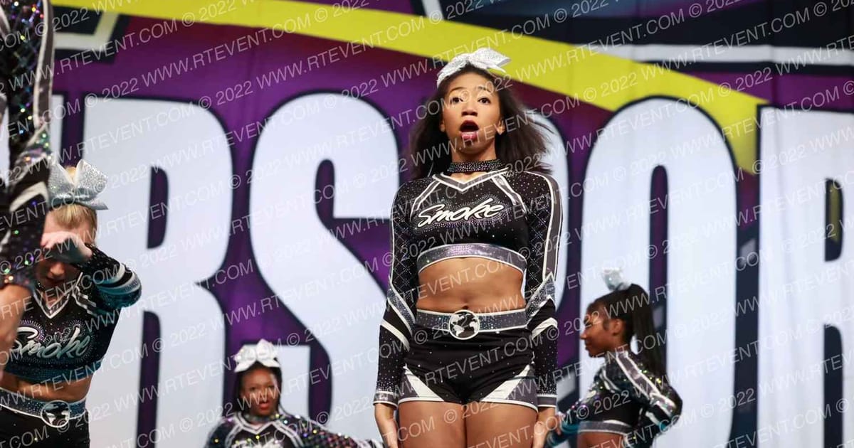 Cheer Nation Athletics Smoke · Cheersport Super Nationals