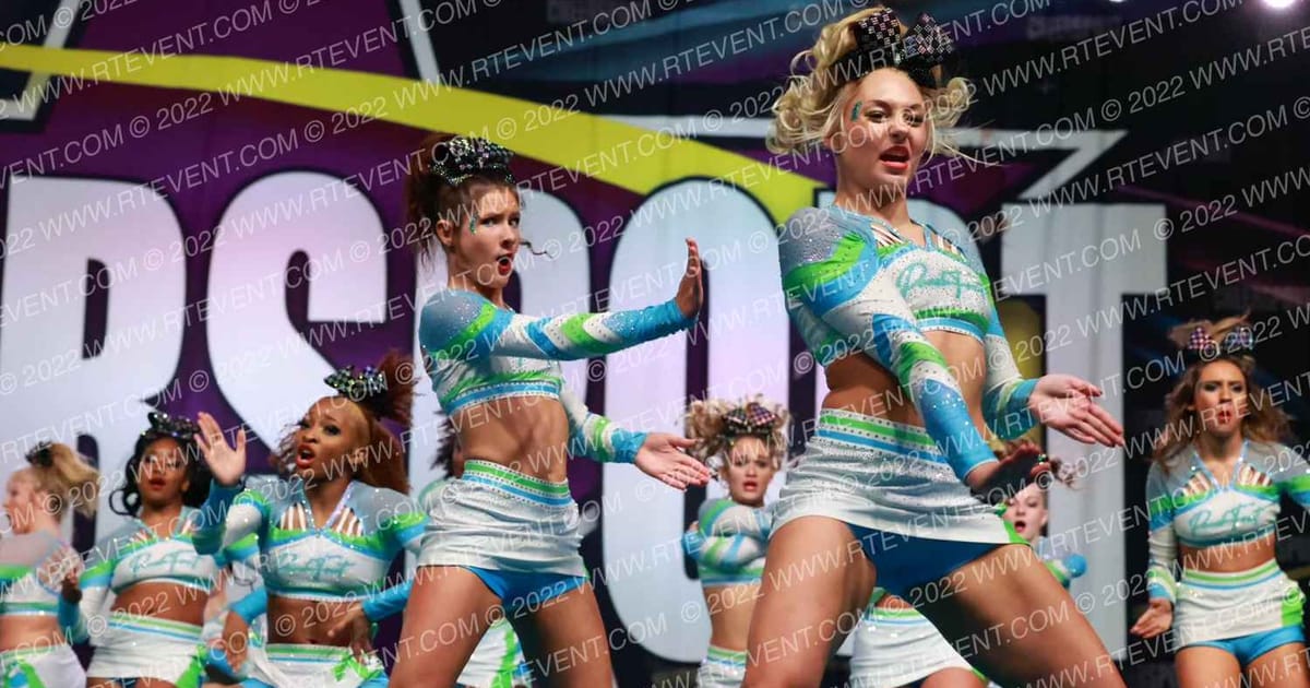 PunchFront Cheer Black Ice · Cheersport Super Nationals