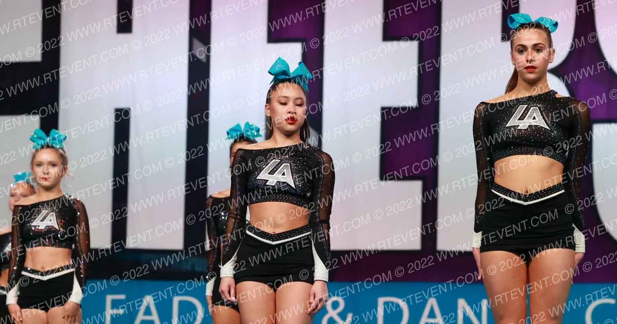Legendary Athletics Lady Teal · Cheersport Super Nationals
