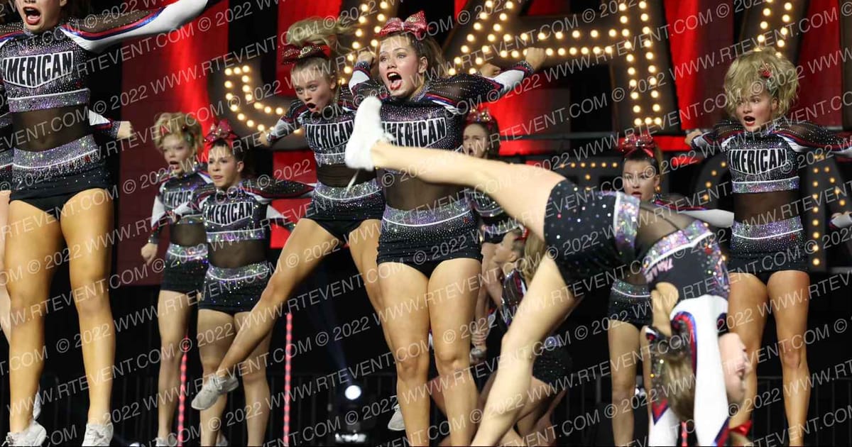 AMERICAN CHEER JR BLUE · AS Nationals