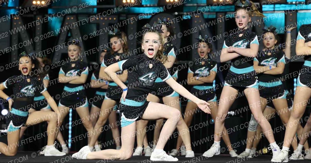 CHEER SPORT ZEBRA SHARKS · AS Nationals