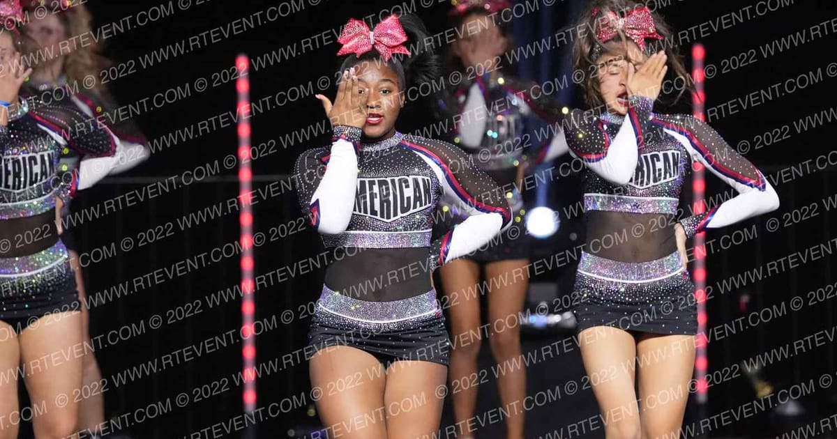 AMERICAN CHEER  SR BLACK · AS Nationals