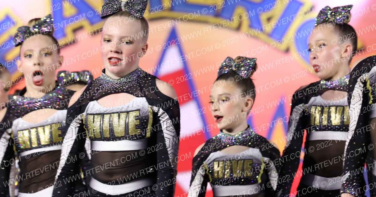 The Hive Cheer Golden Girls · The American Celebration