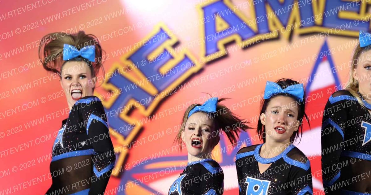 Tumble Central All Stars Senior Sergeants · The American Celebration