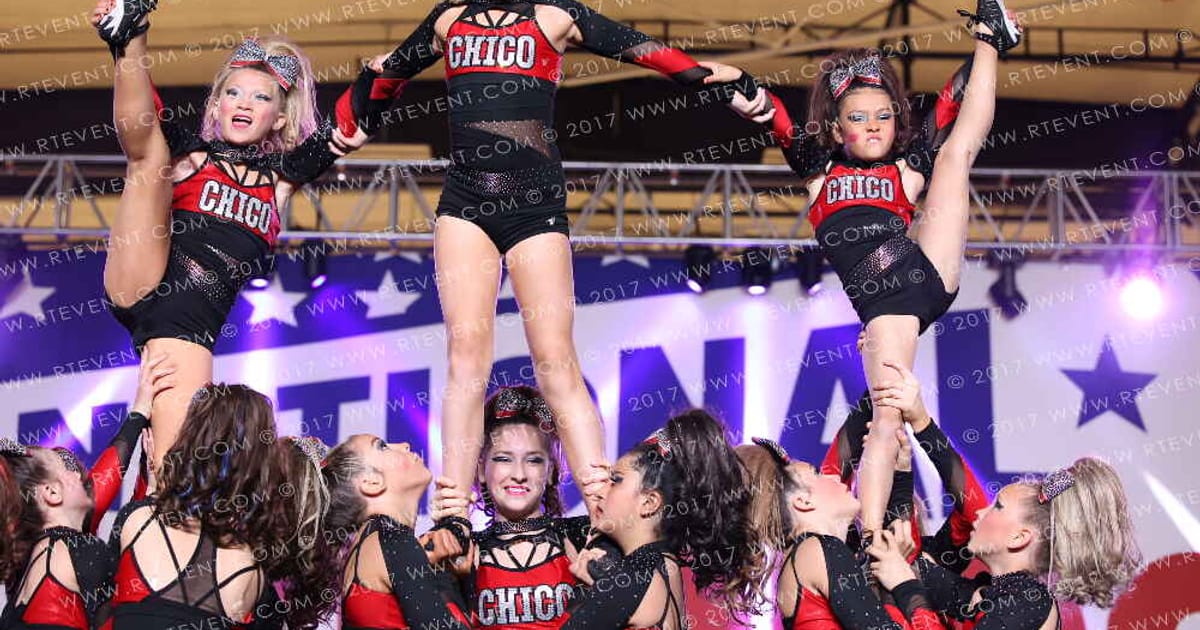 Chico Cheer All Stars FIRE · NCA Roseville