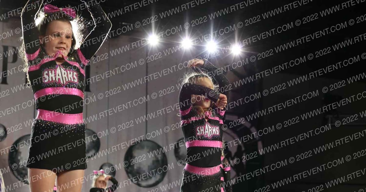 Savannah Sharks Cheerleading Sparkle Sharks · Deep South Atlanta