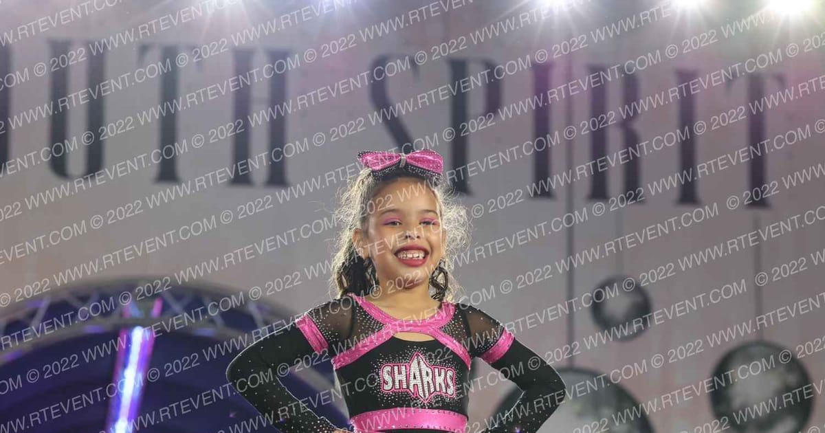Savannah Sharks Cheerleading Tiny Waves · Deep South Atlanta