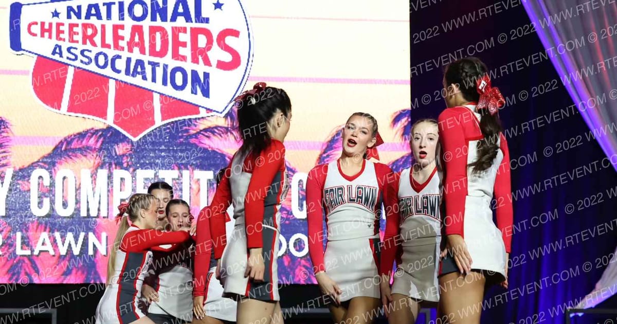 Fair Lawn High School Varsity Competition Cheer · NCA Beach Bash