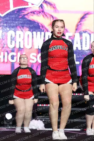 Dansville High School Intermediate Non-Tumbling Varsity Crowd Leading