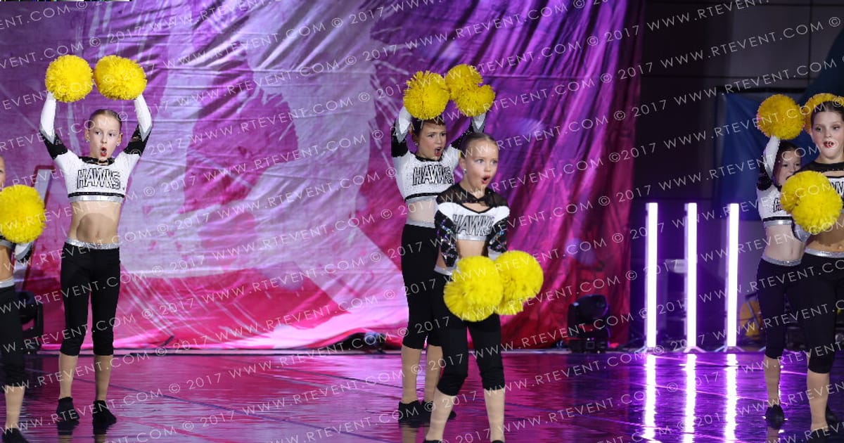 Hartlepool Hawks Cheerleading Academy Movement · Steel the Show
