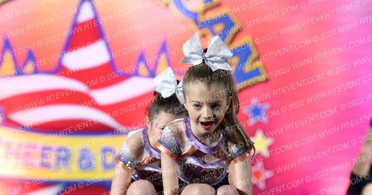 Nova Elite Cheer Lil Dippers · The American Celebration