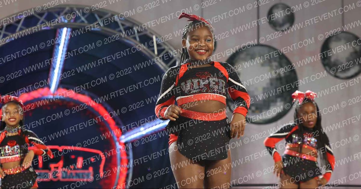 Viper cheer and dance Tiny Strikers · Deep South Atlanta