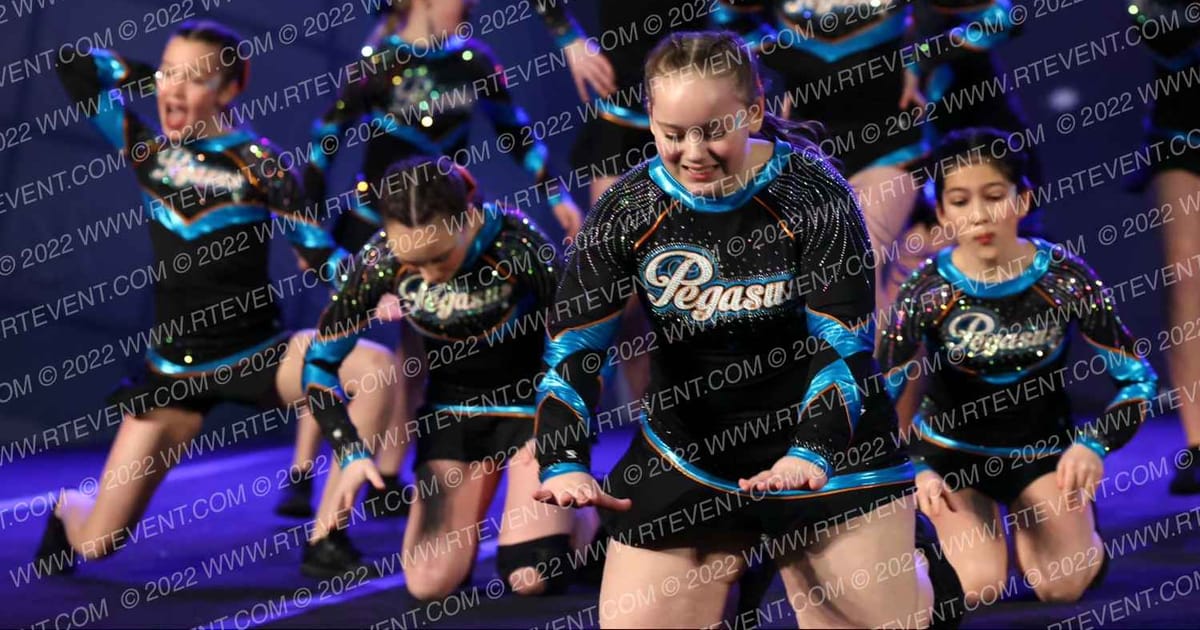 Pegasus Cheer Athletics Lithium · Spirit Sports Canadian Clash