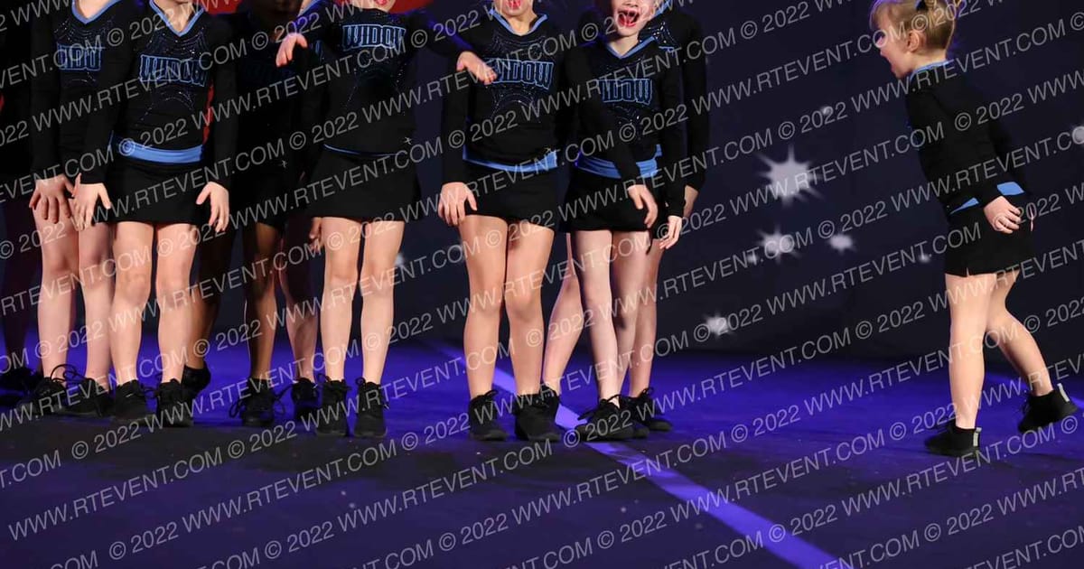 Black Widow Cheer Gym Sprinkles · Spirit Sports Canadian Clash