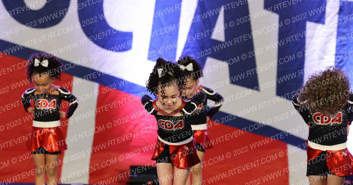 Cheer Dynamics All Stars tiny sparkles · NCA Toms River Classic