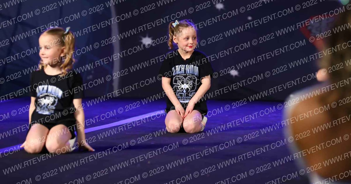 Black Widow Cheer Gym U6 - Too Cute · Spirit Sports Canadian Clash