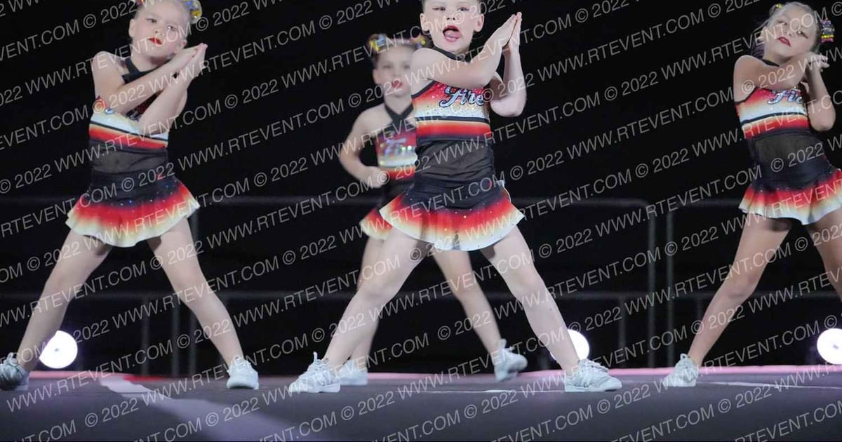 Fire Cheer Allstars Tiny Tantrums · Spirit Sports West Palm Beach Nationals