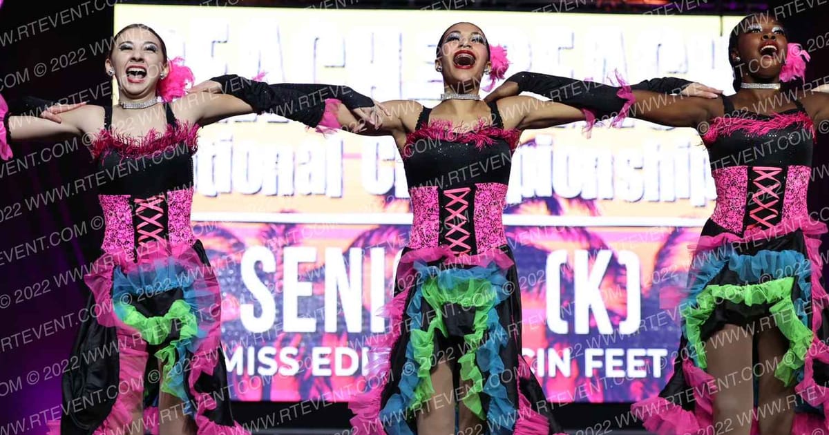 Miss Edie's Dancin Feet Seniors(K) · ACDA Reach the Beach DANCE Grand Nationals