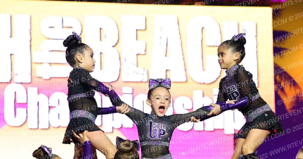 Cheer UP Athletics Super Girls · ACDA Reach the Beach DII Grand