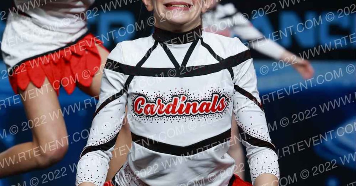 Cheer Combine Training Gym Red Hearts · COA Grand Nationals