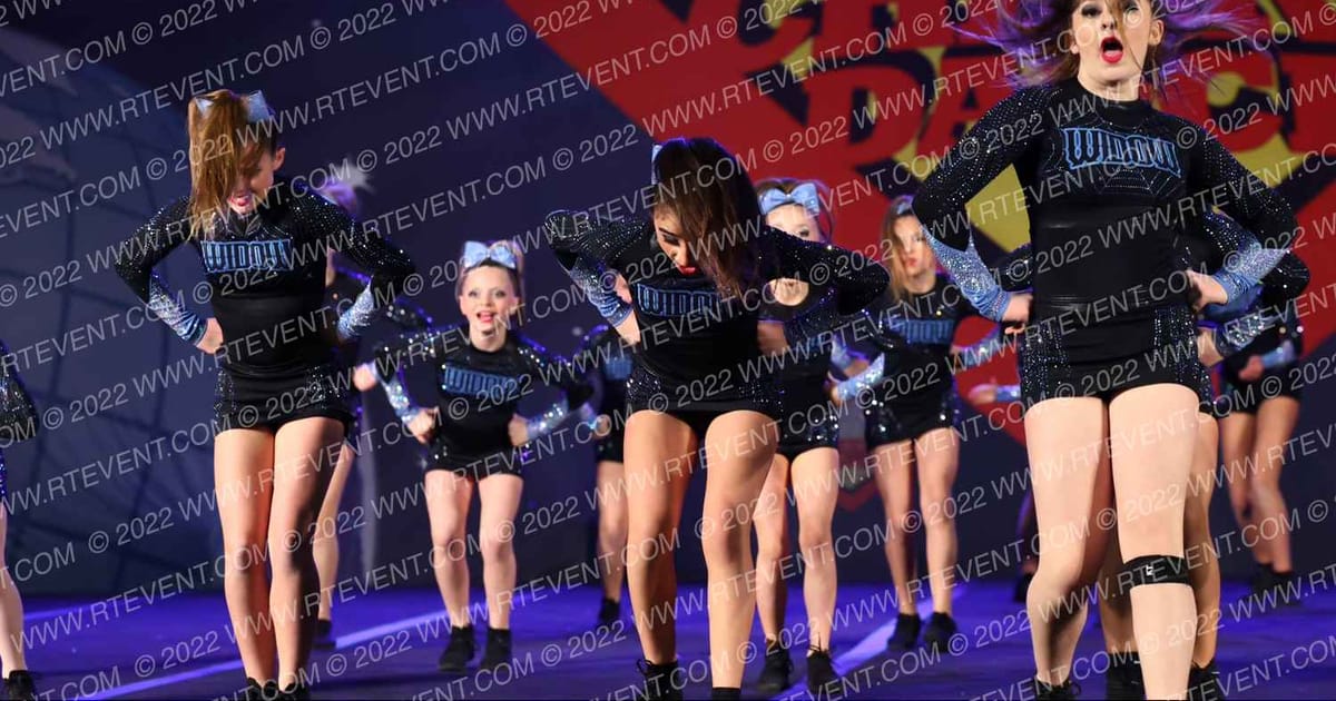Black Widow Cheer Gym Rock n Pop · Spirit Sports Canadian Clash