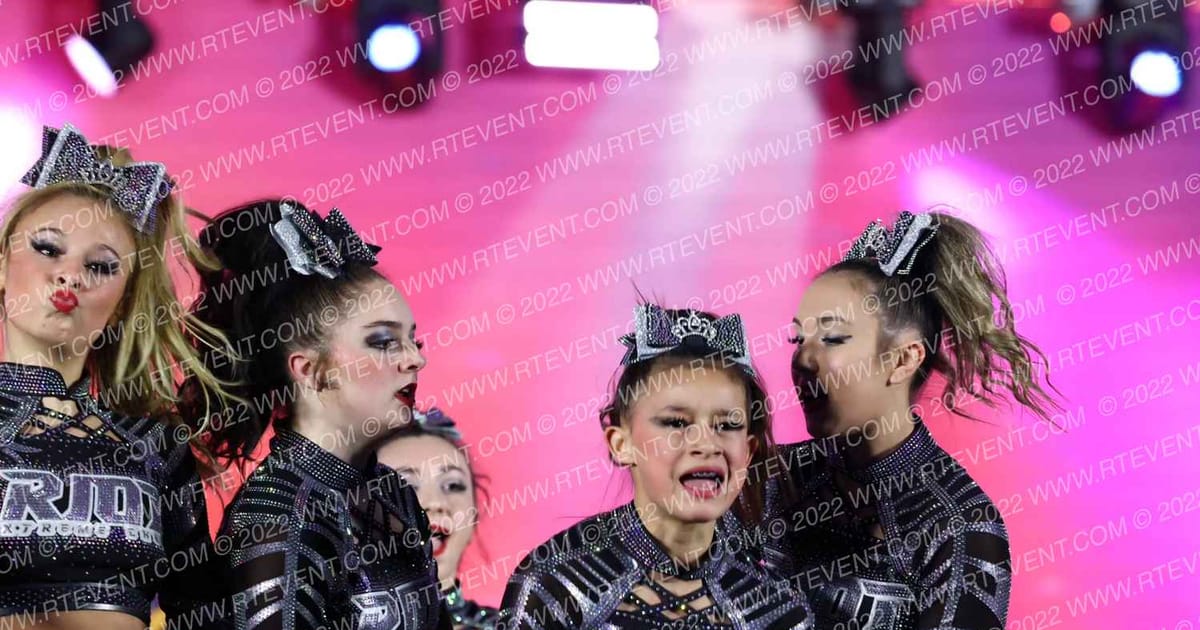 Riot Xtreme Cheer Senior Royal · The American Celebration