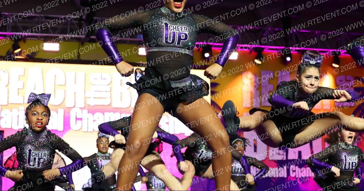 Cheer UP Athletics Hush · ACDA Reach the Beach DII Grand