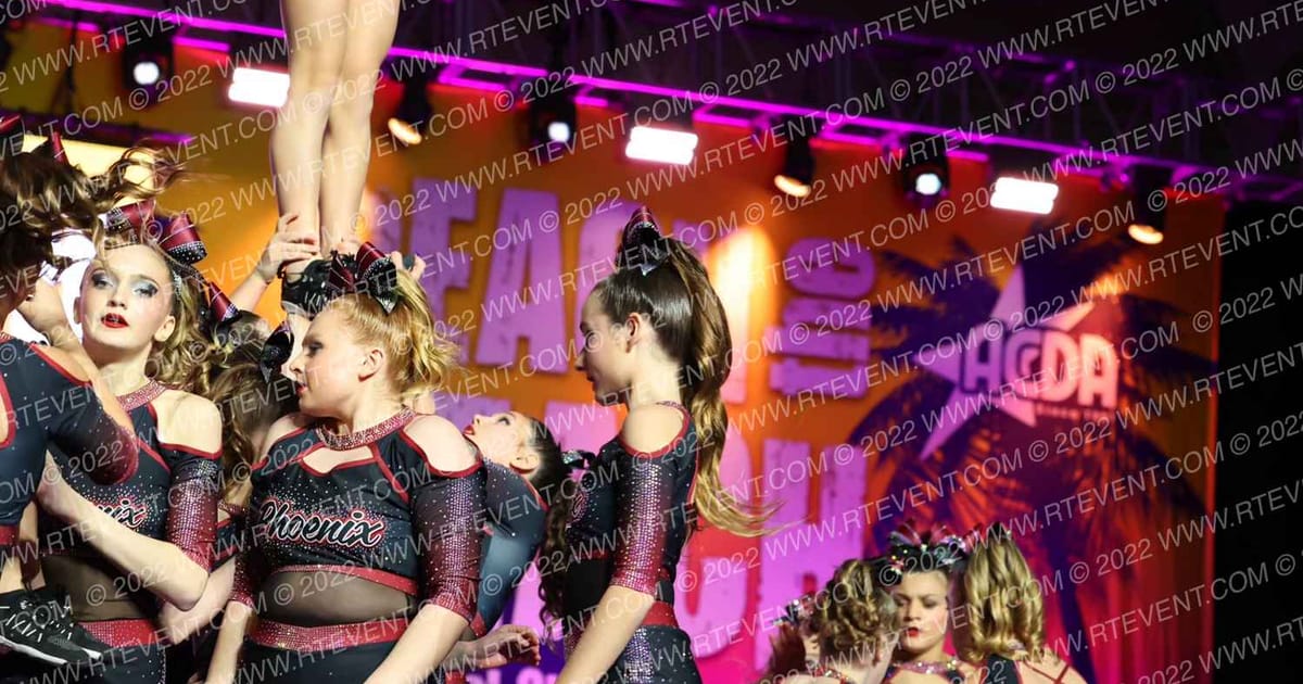Phoenix Allstars Third Degree · ACDA Reach the Beach DII Grand