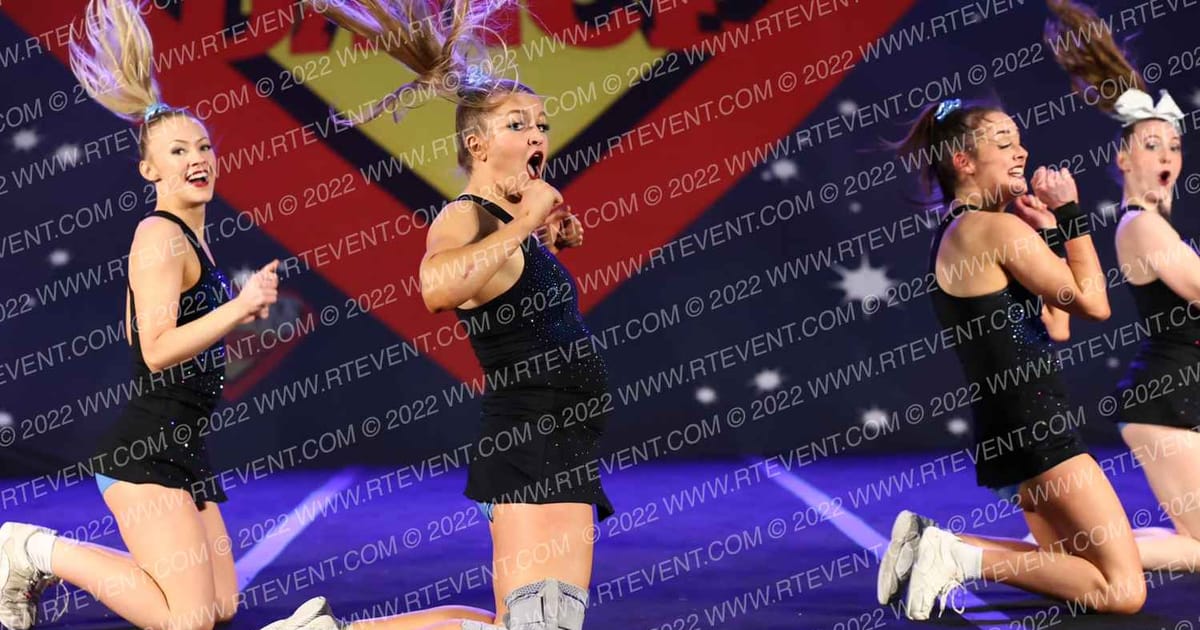 Black Widow Cheer Gym Ice · Spirit Sports Canadian Clash
