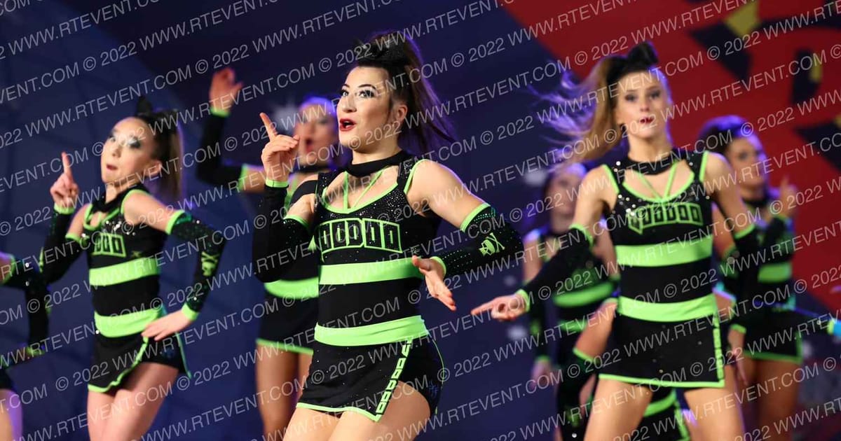 Black Widow Cheer Gym Voodoo · Spirit Sports Canadian Clash