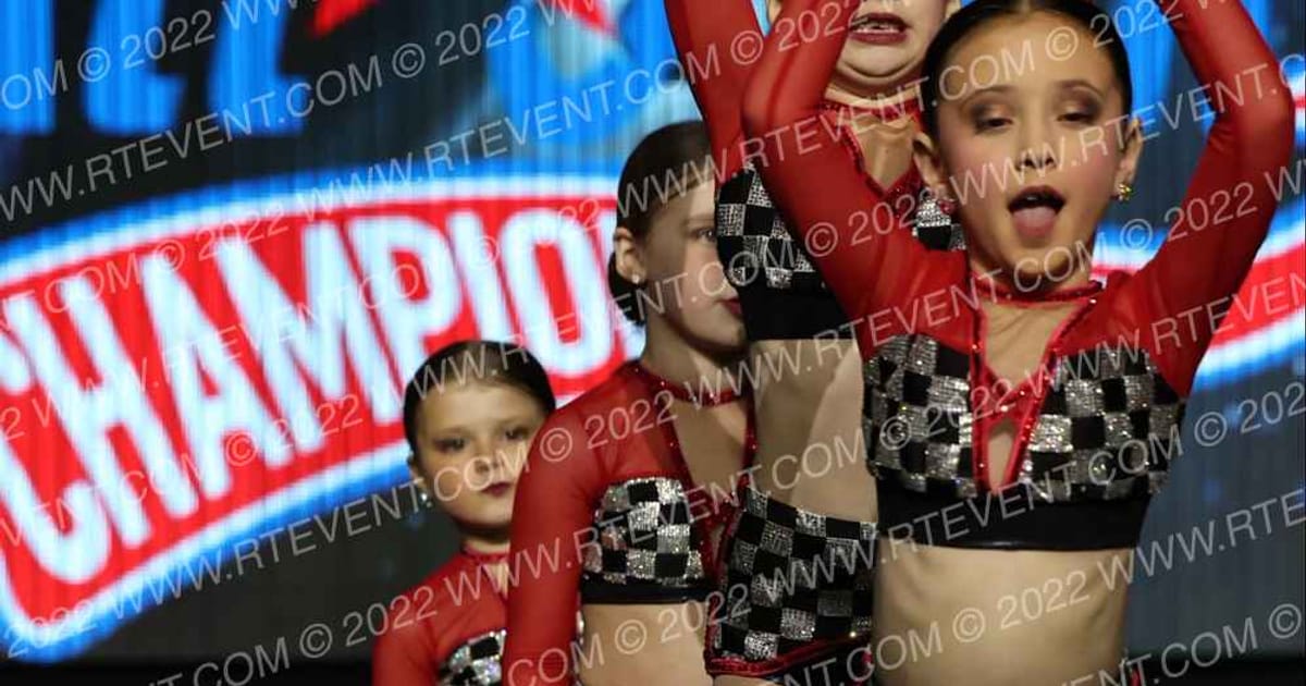 Blue Rose Dance Studio Tiny Daisies Jazz · ASCS Dance Grand and Cheer Showdown