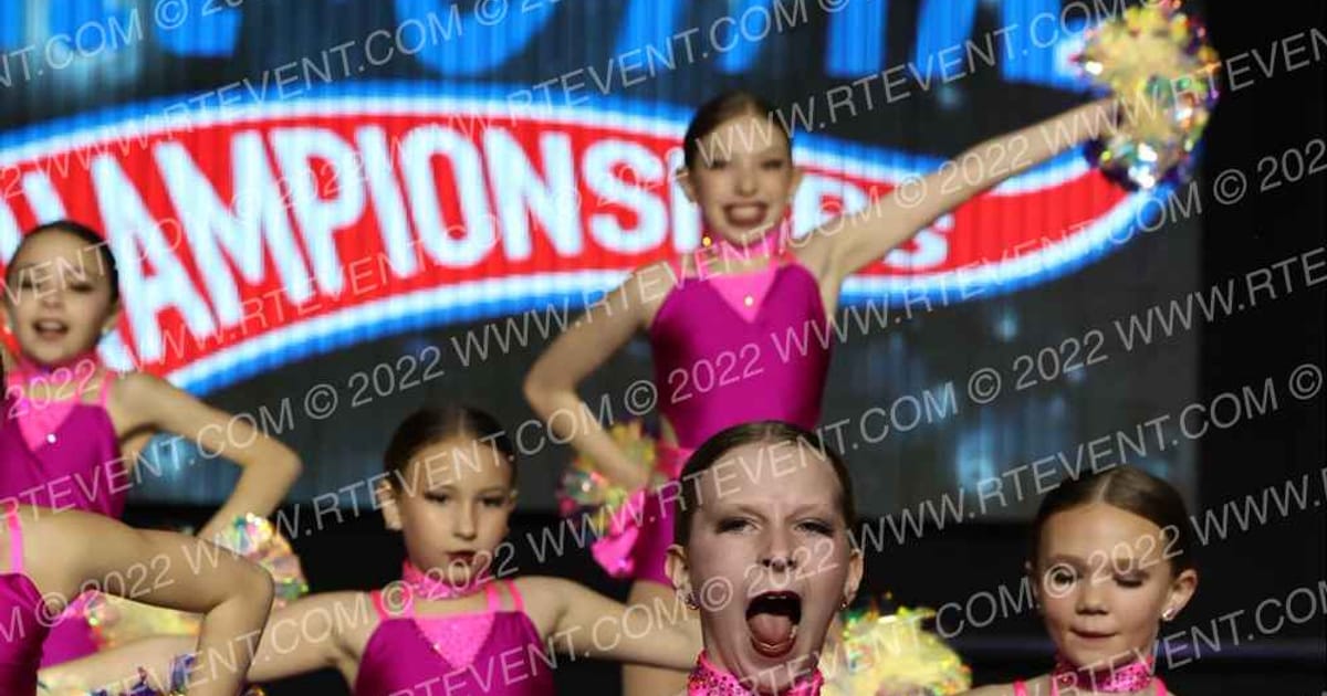Blue Rose Dance Studio Mini Marigolds Pom · ASCS Dance Grand and Cheer Showdown