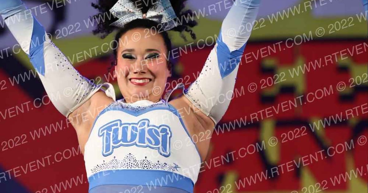 Black Widow Cheer Gym Twist · Spirit Sports Canadian Clash