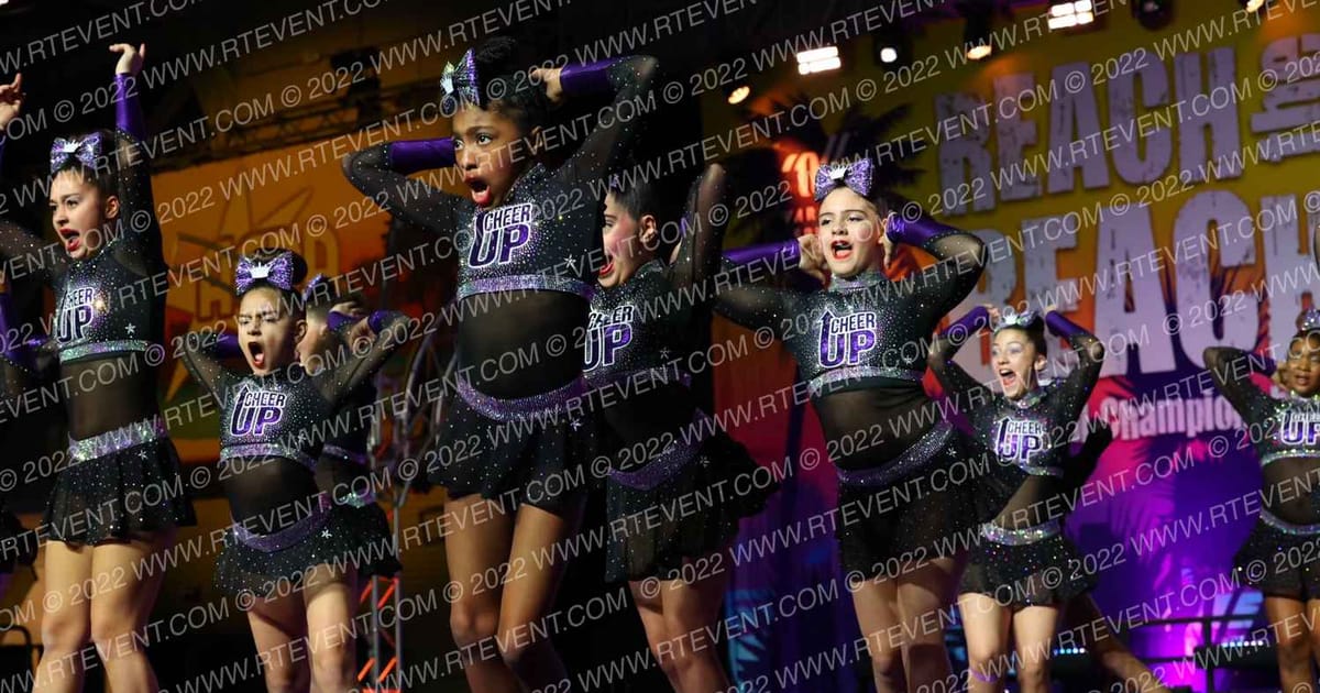 Cheer UP Athletics Hush · ACDA Reach the Beach DII Grand