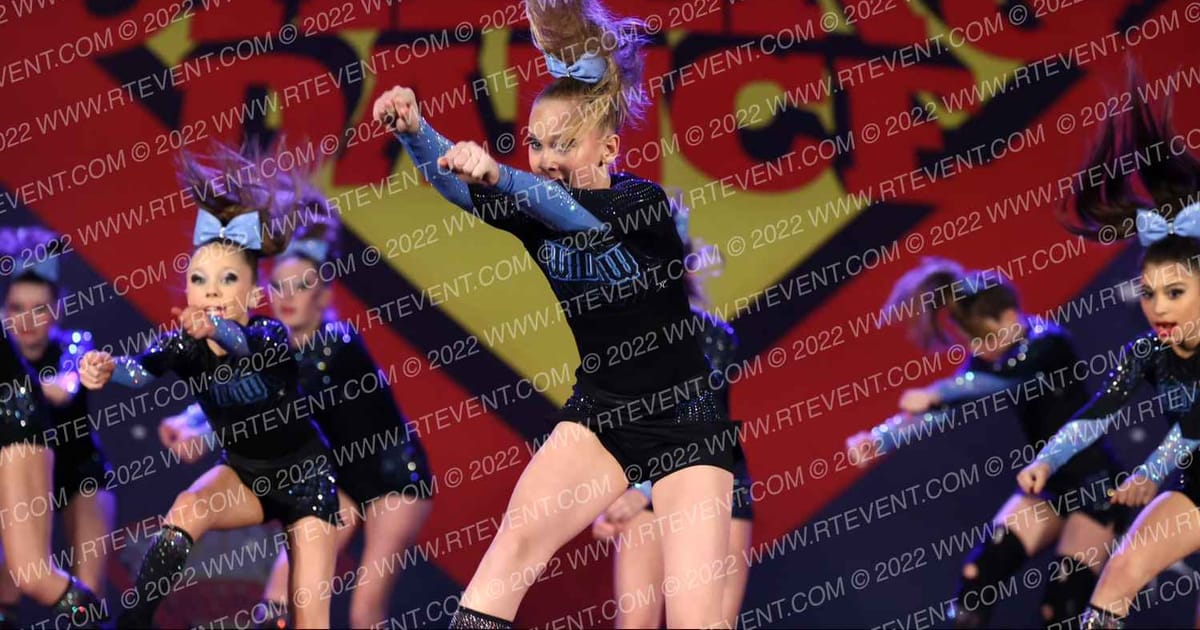 Black Widow Cheer Gym Poison · Spirit Sports Canadian Clash